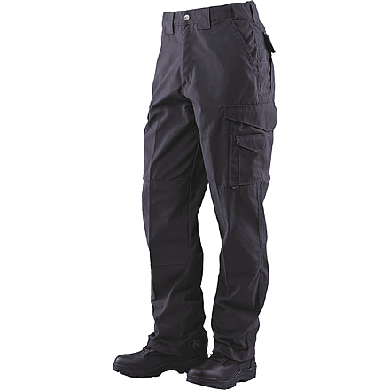 TRU-SPEC 24-7 Series Tactical Pants - Mens, 100% Cotton, Black, Waist 32 in, Inseam 37 in, 1073084