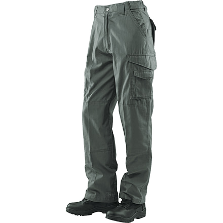 TRU-SPEC 24-7 Series Tactical Pants - Mens, 100% Cotton, Olive Drab, Waist 38 in, Inseam 37 in, 1071087