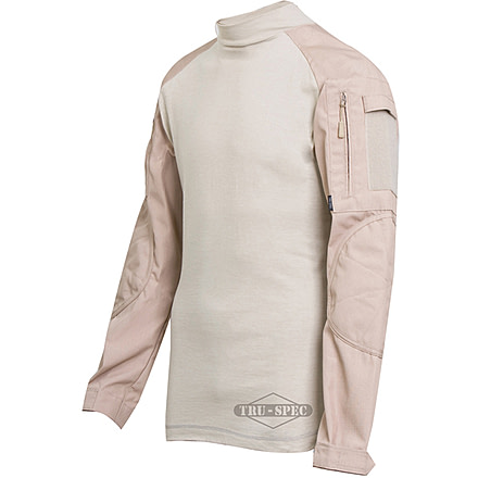 Tru-Spec Combat Tru Shirt Kahki P/C Rip Stop, 3Xlr 2554008