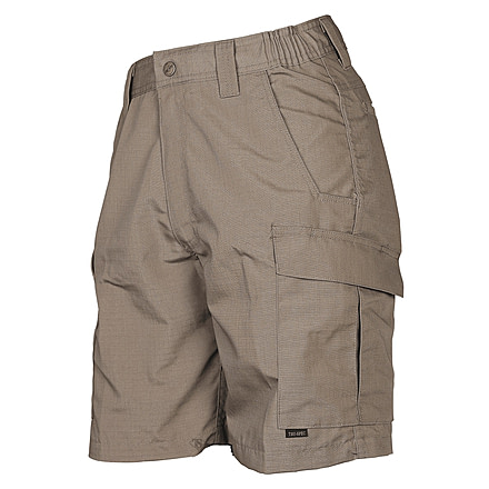 Tru-Spec Men's TRU Simple Tactical Shorts, Polyester/Cotton Rip-Stop w/ Cargo Pockets, Coyote, 38 4279007