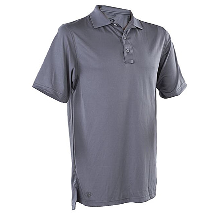 Tru-Spec Men's  24-7 Series Performance Polo Shirt, S/S, Steel Grey, 5XL 4552010