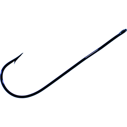 Tru-Turn Aberdeen Panfish Hook, Spear Point, Light Wire, Non-Offset, Ringed Eye, Blue, Size 1, Pack Of 9, 860ZS 1