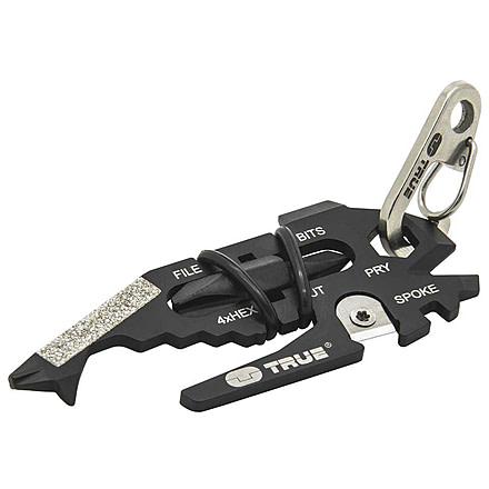 TRUE 18-in-1 Fishface Pocket Multi-Tool, Black, TRU-TOL-0028