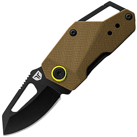 TRUE Berm Keychain Linerlock OD/BK, TRUFMK0019