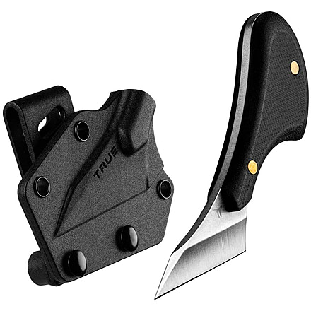 TRUE Mycro Utility Fixed Blade Knife, 1.5in, 8Cr13MoV, G10 Handle, TRU-FXK-1005