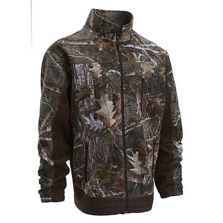 TrueTimber Polar Fleece Windproof Jacket - Mens, Kanati, Medium, 0252-M