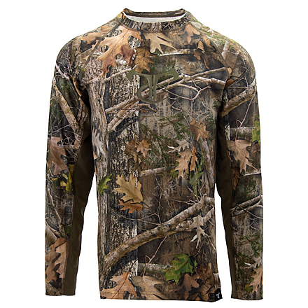 TrueTimber Shale Canyon Long Sleeve Crew - Mens, Kanati, Medium, 0767-M