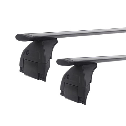 TRUSTMADE Aluminum Roof Cross Bar Car Roof Rack for Jeep Wrangler, Black, OR02RR02-JW