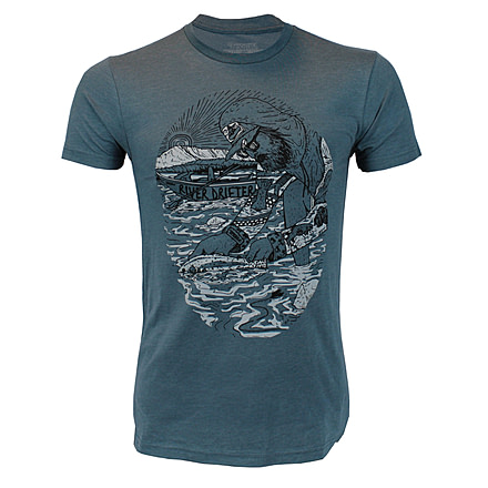 Trxstle River Drifter T-Shirt, Extra Small, Deep Blue, AP-TEE-RIV-BLU-XS