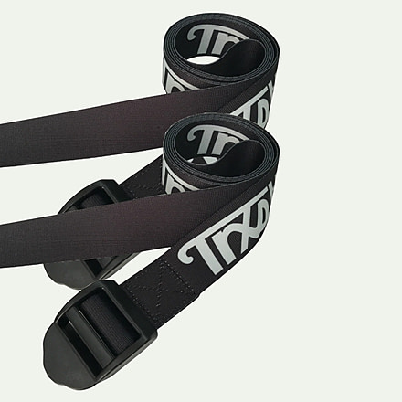 Trxstle, LLC Utility Strap, 2-Pack, Black, Small, EQ-CAR-2-P-BL