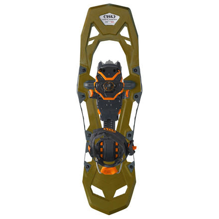 TSL Highlander Adjust Snowshoes, Olive, Large, PFRHL190