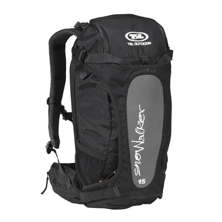 TSL SnoWalker Hiking Backpack, Black/Lagoon Blue, 15 L SNW15BL-DEMO