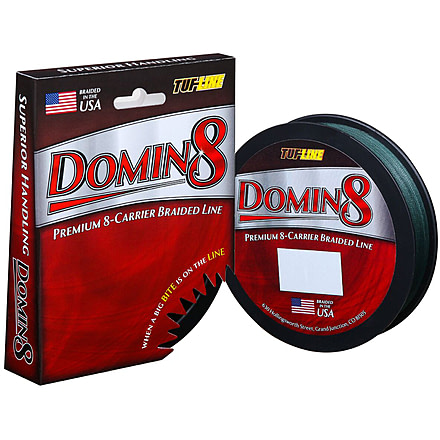 Tuf-Line Domin8 Fishing Line, 20 LB X 150 YD, DM20150GN