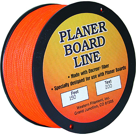 Tuf-Line Planer Board Line 200Lb 150ft Spool Orange, PB200150OR