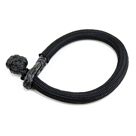 Tuff Stuff Overland 3/4 inch Soft Shackle, 26000 LB, Black/Gray, NSN N, TS-SS-3.75