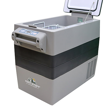 Tuff Stuff Overland Portable Fridge/Freezer 52L, Gray, NSN N, TS-FRIDGE-52L