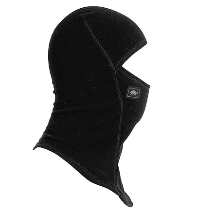 Turtle Fur Kids Micro Fur Ninja Balaclava, Black, 501203101
