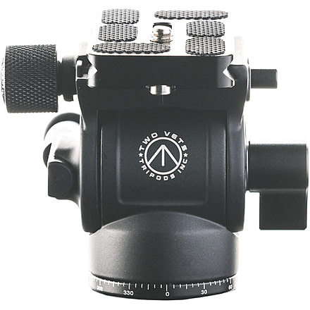 Two Vets Tripods Inc Pan Head, Black, 8in, 850044845231