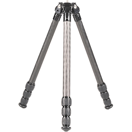Two Vets Tripods Inc The Voyager w/Leg Stopper, Carbon Fiber/Black, 50in, 850044845217