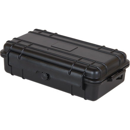 TZ Case Cape Buffalo Water-Resistant Utility Case, Black, 9.25" x 5.5" x 2.75" CB-006 B