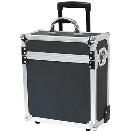 TZ Case WTC03T 3 Bottle Deluxe Wine Transport Case - Black Dots WTC-03TBD