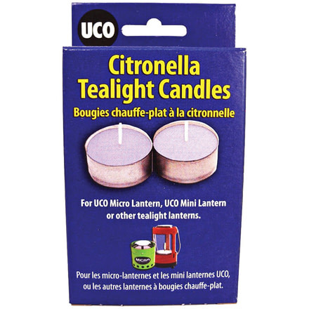 UCO Citronella Tealight Candle 6pk A-CAN6PK-C