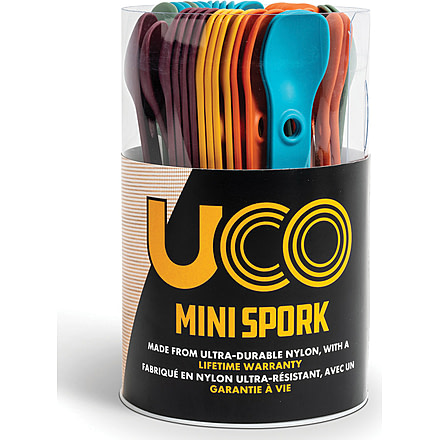 UCO Mini Spork Assortment 60pk