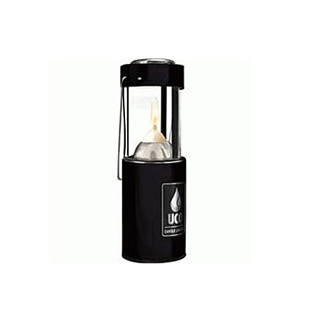 UCO Original Candle Collapsible Lantern Value Pack, Black, 3 Pack of 9-Hour Candles 172712