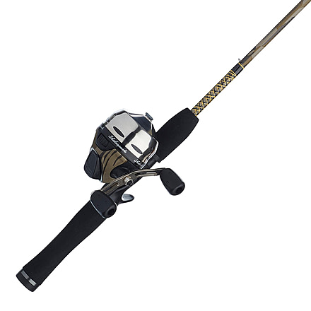 Ugly Stik Camo Spincast Combo, 3.5/1, Right, 10, 6ft. Rod Length, Medium Power, 2 Pieces Rod, USCAMOSC602M/10CBO