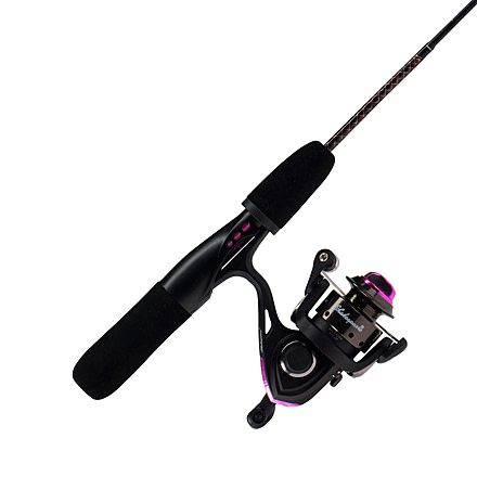 Ugly Stik GX2 Ladies Ice Combo, 5.2/1, Right/Left, 20, 26in. Rod Length, Light Power, 1 Piece Rod, LUSGXICE26LCBO
