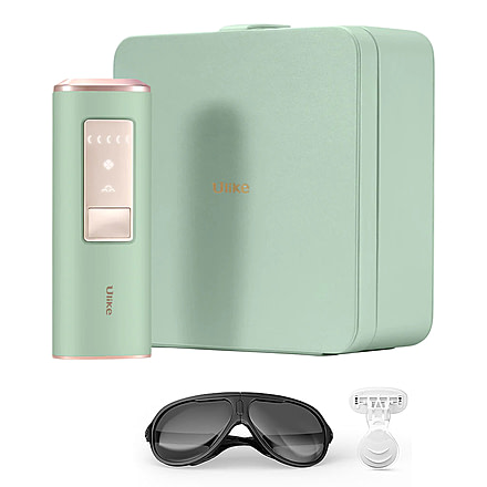 Ulike Ulike Sapphire Air+ w/ IPL Hair Removal Handset, Light Green, One Size, ulike-sap-air-ipl-hair-lg