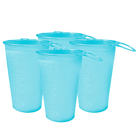 Ultimate Direction Re-Cup 4 Pack Glacier, Glacier Blue, 4 Pack, 80467718GBL