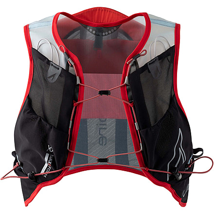 Ultraspire Bronco Running Race Vest, Small, Black/Red, UA134BKSM