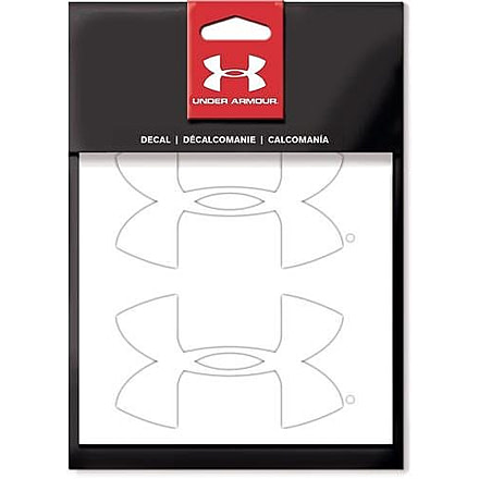 Under Armour 4 2-pack Ua Logo White Decal