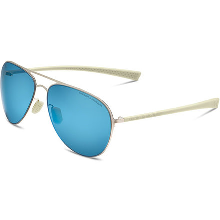 Under Armour Alloy TD Sunglasses,Cream Frame,Shiny Gold/Blue Multiflection Lens U8600074-941161