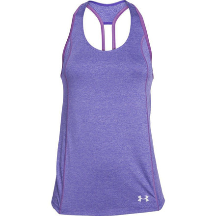 Under Armour CoolSwitch Trail Tank - Women's-Deep Orchid/Mega Magenta/Reflective-Large