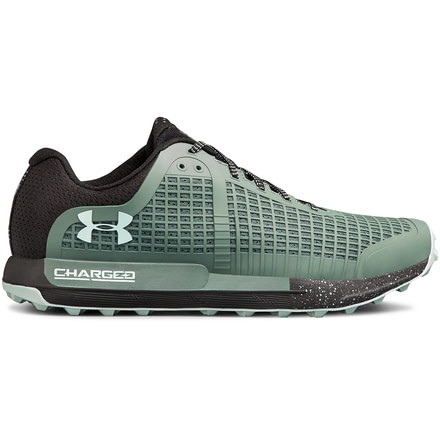 Under Armour UA Horizon BPF Trail Running Shoes - Men's, 10, Toddy Green/Black/Fisher Green, 3020292-300-10