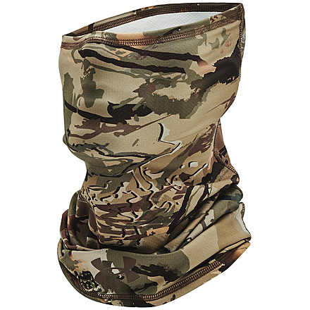Under Armour Iso-Chill Brushline Gaiter, UA Forest All Season Camo, OSFA, 1365157994OSFA