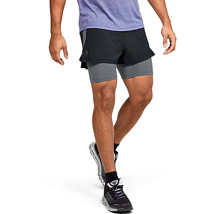 Under Armour UA Rush Run 2-in-1 Shorts - Mens, 13501490012X