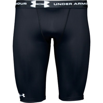 Under Armour Men's HeatGear Long Compression Short - Black Color 100126L-001