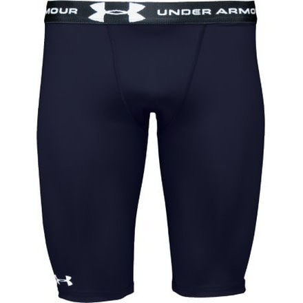 Under Armour Men's HeatGear Long Compression Short - Midnight Navy Color 100126L-410