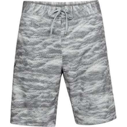 Under Armour Reblek Printed Boardshort - Men's, Graphite/Anthracite/Overcast Gray, 36 Waist, 1290503-040-36