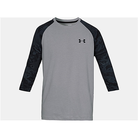 Under Armour Ridge Reaper 3/4 Sleeve Shirt - Mens, Medium, Steel, 1300298035MD