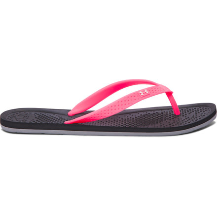 Under Armour -SHED, Atlantic Dune Thong Sandal - Womens, 7, 1252540-6-7-demo