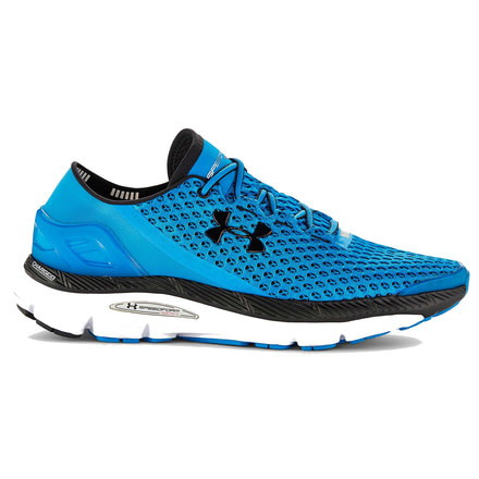Under Armour Speedform Gemini Road Running Shoe - Men's-Blue Jet/Black-Medium-13 US