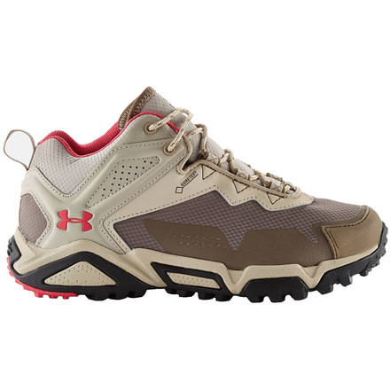 Under Armour Tabor Ridge Low GTX Hiking Shoe - Women's -Uniform/Desert Sand-Medium-7
