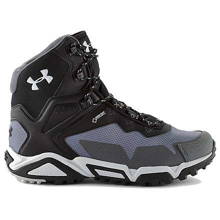Under Armour Tabor Ridge Mid Hiking Boot - Mens-Graphite/Black-Medium-12 US