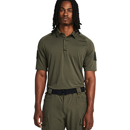Under Armour Tac Elite Polo - Mens, Marine OD Green, Small, 1379202390SM