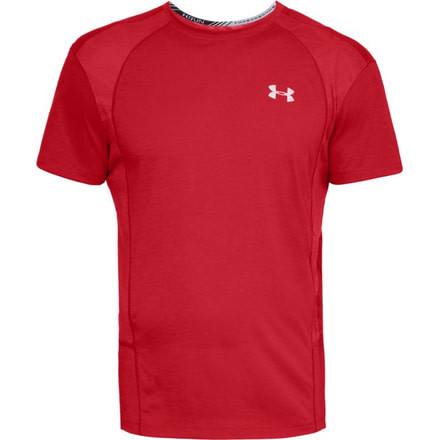 Under Armour THREADBORNE SWYFT Short Sleeve TEE, Pierce/Pierce/Reflective, XXL, 1318417-629-XXL