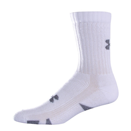 Under Armour Ua 3943 Md Wht 9 11 Ua 4 Pack Crew White